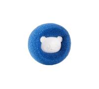 QUXVUIS Boule de blanchisserie vêtements sous-vêtements Portable Machine à laver boules de collant cheveux peluches dissolvant approvisionnement, Bleu