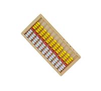 QUXVUIS Boulier avec Perles colorées : Un Outil de Manipulation mathématique Efficace pour Apprendre à Compter pour aux Enfants de manière ludique.