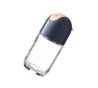 QUXVUIS Bouteille de stockage d'épices Conteneur d'assaisonnement Bouteilles d'huile Contenants de liquide bidon d'huile lisse en plastique transparent pour poudres, Bleu nuit