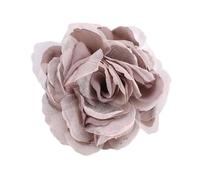 QUXVUIS Broche fleur en satin, accessoire floral élégant, cadeau fait main apportant une touche chic à toutes vos tenues. Un cadeau raffiné qui témoigne de votre