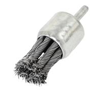 QUXVUIS Brosses métalliques pour perceuse, antirouille, résistantes et durables, en acier à nœuds, avec kit d'accessoires.