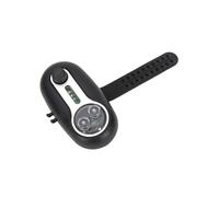 QUXVUIS Buzzers d'alerte d'alarme de Tige de mer réglable avec indicateur Nuit sirène pêche électronique Outils d'attirail pour la rivière extérieure