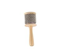 QUXVUIS Cabasa en bois, instrument de percussion pour enfants, hochet à main, encourageant l'expression créative par la musique, Diamètre 6.5 cm