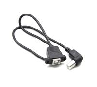 QUXVUIS Câble d'extension USB 0 vers USB Type B, pour un savoir-faire raffiné, câble spécial avec imprimante, panneau 2.0 mâle et