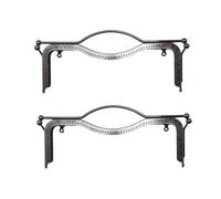 QUXVUIS Cadre en métal Vintage en forme de lèvres à la mode pour sac à main, robuste et Durable, large Application, sac main, fermoir baiser, pistolet noir