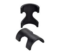 QUXVUIS Cale de guidon Bicyclist Essential : manchon réducteur de taille facile à installer, ondulé, améliore la sécurité du guidon, cales de conversion, réducteur de