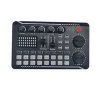 QUXVUIS Carte Son Microphone mélangeur Cartes en Direct Ordinateur PC DJ Carte Console amplificateur Professionnel Studio Kit Fournitures pièces