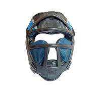 QUXVUIS Casque de karaté Haut de Gamme, écologique, Doux, Confortable, léger et Facile à Porter. Idéal pour Les Arts Martiaux, Le, la Lutte, Le Kickboxing et, Bleu, L