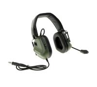 QUXVUIS Casque électronique Ajustable avec Microphone détachable pour Une Communication optimale Lors d'activités extérieures telles Que Les Sports d'équipe et Le Cosplay, Vert