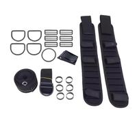 QUXVUIS Ceinture de lestage, pièces détachées pour la plongée, Accessoires Pratiques, épaulières Confortables, matériaux durables, Fournitures suffisantes, kit de Plaque, Noir