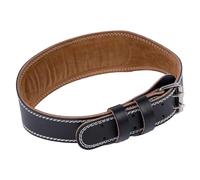 QUXVUIS Ceinture de Musculation en Cuir Dark Iron pour Squats, améliorant la polyvalence de l'haltérophilie Lors de l'utilisation de Gants pour Le Travail du, Banc