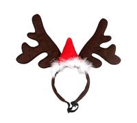 QUXVUIS Chapeau de Noël d'hiver en Forme de Cheval de Noël pour Une Apparence élégante, Facile à Entretenir et à Entretenir Pendant Longtemps en Polyester, Bandeau en Bois