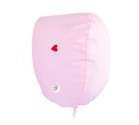 QUXVUIS Chapeaux d'opération Infirmière en Forme de Gourde Service de Longue durée Boutons Gommage Couleur Pure Bandeau Travail Uniforme Bouffant Caps, Trois