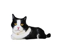 QUXVUIS Chat Poupée Réaliste en Peluche Jouet Meubles Décoration Peau Fermer pour Enfants Réaliste en Forme d'animal 3D Douceur Simulation, Tapez 3, 50 cm (0.32 kg)