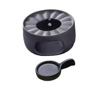 QUXVUIS Chauffe-théière/bougie facile à nettoyer, un accessoire indispensable pour la cuisine et les réceptions, alliant durabilité et praticité. Idée cadeau pour la Saint-Valentin.