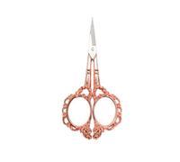 QUXVUIS Cisailles magnifiques de résistance à la corrosion d'étudiant de ciseaux couture style européen, Or rose