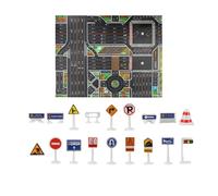 QUXVUIS City Traffic Parking Tapis Bébé Garçon Fille Éducatif À La Mode Ramper Tapis Attrayant Dessin Animé Enfants Maison