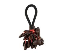 QUXVUIS Clochette rythmique à main - Instrument de musique portatif alliant savoir-faire traditionnel et styles de jeu modernes - Clochette amusante à secouer - Cadeau artisanal