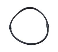 QUXVUIS Collier Porte-détendeur de plongée Confortable en Silicone, plébiscité par Les plongeurs recherchant fiabilité et flexibilité. Collier Porte-détendeur de plongée Flexible, Noir, 25 cm