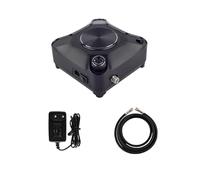 QUXVUIS Compresseur d'air Portable Facile à Utiliser, kit aérographe pour Maquillage, Tuyau Flexible, Compact et Durable, idéal pour la manucure, Le Nail Art et la Peinture.