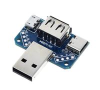 QUXVUIS Connecteur USB adaptateur d'installation Simple à ajustement élevé tableau de distribution numérique atelier de réparation pièce électronique universelle