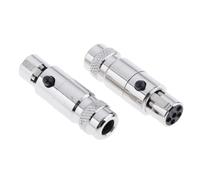 QUXVUIS Connecteurs Mini XLR 5 broches et XLR femelle 5 broches pour une connexion simplifiée. Connecteurs mâles et femelles pour câble Pour micro.