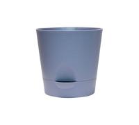 QUXVUIS Contrôle des racines Pot de plantes succulentes en plastique pépinière de jardin grande jardinière épaisse plateau détachable intérieur balcon Patio, Gris violet