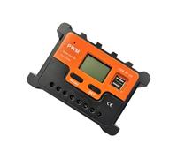 QUXVUIS Contrôleur de Charge 24V égaliseur chargeur régulateur de contrôle Intelligent LCD affichage directeur contrôleurs puissance, 12V24V30A