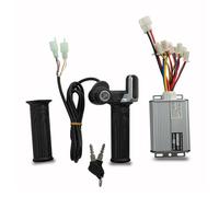 QUXVUIS Contrôleur de Moteur brossé en Aluminium de vélo électrique 1000W poignées Torsion d'accélérateur en Plastique Accessoires Planche à roulettes vélo, 36V