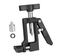 QUXVUIS Coupe-durite hydraulique, Outil de vissage Facile à insérer pour vélos, idéal pour Les ateliers de réparation de vélos. Fonctionnement fiable. Insertion de durite, Nylon Noir et Blanc, 93 mm