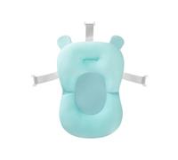 QUXVUIS Coussin de baignoire pour bébé chaise de soutien siège douche coussin en baignoire anti-dérapant sécurité tapis d'allaitement oreiller sécurité, Vert