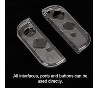 QUXVUIS Couverture de jeu transparente légère en TPU pour Console facile à changer, housse de fine anti-rayures en Tpu transparent