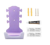 QUXVUIS Crochet de guitare mural violet pièces support de cintre stockage présentoir universel guitares électriques ukulélé mandoline