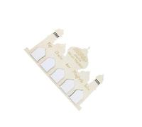 QUXVUIS Décorations uniques en bois pour le Ramadan, pour enfants | Décorations à suspendre pour diverses occasions, respectueuses de l'environnement