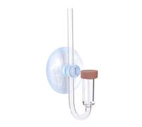 QUXVUIS Diffuseur de CO2 Externe remarquable pour Aquarium, avec Compteur de Bulles et Faible Pression poussée pour Une Production Bulles Haute efficacité. Marqueur CO2 pour Plantes
