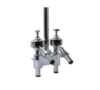 QUXVUIS Double support de ensemble de batterie support double remplacement bricolage batteur musique réparation accessoire montage