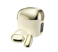 QUXVUIS Écouteurs avec traducteur vocal instantané, haut-parleurs dynamiques de 16mm, excellente expérience sonore, haut-parleurs dynamiques intégrés de 16mm, Kaki