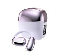 QUXVUIS Écouteurs avec traducteur vocal instantané, haut-parleurs dynamiques de 16mm, excellente expérience sonore, haut-parleurs dynamiques intégrés de 16mm, Violet