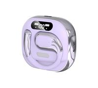 QUXVUIS Écouteurs sans Fil avec Son Haute fidélité, Confortables à Porter pour l'écoute, présentant Un éclat Soyeux et compacts, Violets