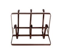 QUXVUIS Égouttoir à tasses manche en bois porte-bouteilles détachable sans perçage organisateur de verre à vin maison Table cuisine, Marron