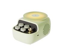 QUXVUIS Enceinte Bluetooth compacte et à Volume élevé avec diffuseur d'arômes, Son Haute fidélité, Enceinte Portable Bluetooth ABS, Vert Clair