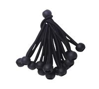 QUXVUIS Ensemble de 36 Boules élastiques de Rechange fiables avec Cordes élastiques pour Trampoline, pour des Sensations Fortes en intérieur et en extérieur.