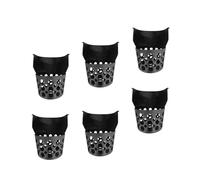 QUXVUIS Ensemble de 6 Poches de Billard spacieuses et de Rechange. Solution idéale pour Garder Votre Billard organisé et prêt à Jouer dans n'importe Quelle Salle. Accessoire