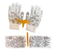 QUXVUIS Ensemble de chaussettes et gants de réflexologie favorisant le bien-être holistique grâce à des techniques d'acupression efficaces pour les mains et les pieds.
