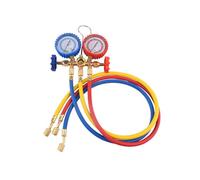 QUXVUIS Ensemble de jauges de collecteur Diagnostic, entretien pratique, pour tests précis réfrigérant, cuivre, haute Performance, Durable