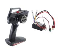 QUXVUIS Ensemble servomoteur de télécommande Efficace pour Camion RC, optimisation des véhicules RC, mécanismes de contrôle 12427, pièces détachées pour Voiture, récepteur ESC contrôle