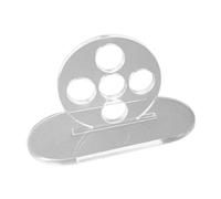 QUXVUIS Entraîneur de Queue de Billard Efficace, Outil d'aide à la visée équipé 5 Trous pour Un entraînement personnalisé des Coups Queue, permettant d'améliorer la