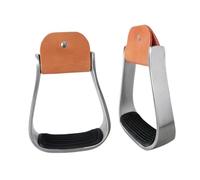 QUXVUIS Étriers Western élégants pour Une Meilleure expérience d'équitation en extérieur, offrant stabilité et Confort pour Vos Aventures équestres. Adopter Un Style