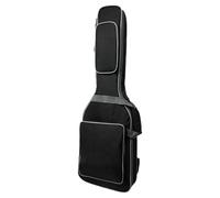 QUXVUIS Étui pour basse électrique robuste avec sangles réglables. Sacoche pour guitare électrique de musicien nomade en tissu Oxford imperméable et résistant. Double