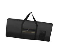 QUXVUIS Étui pour clavier portable avec poignée et solutions de rangement pour claviers à 88 touches, conçu pour les musiciens actifs en mouvement, sac de transport pour